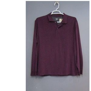 NEW St. John's Bay Sueded Jersey Purple Size L